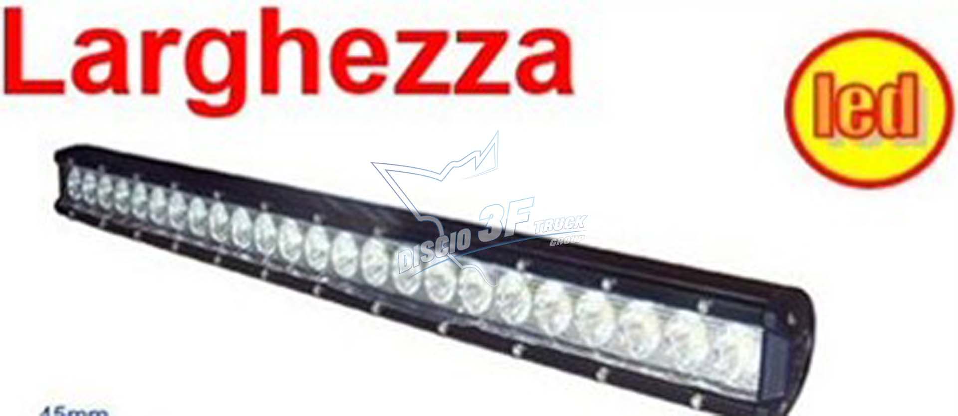 Faro lavoro a barra, 24 led