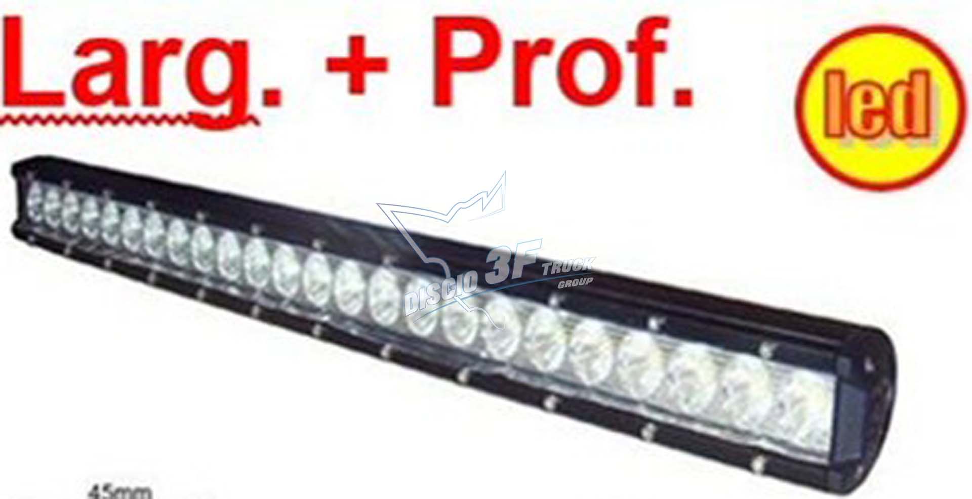 Faro lavoro a barra, 36 led