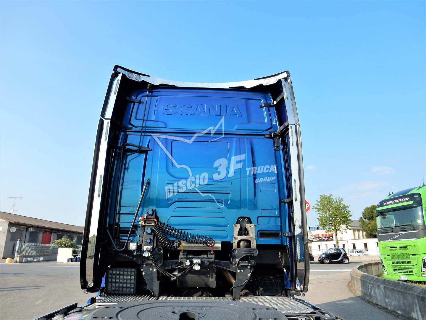 Kit placche retro spoiler, Scania N/G