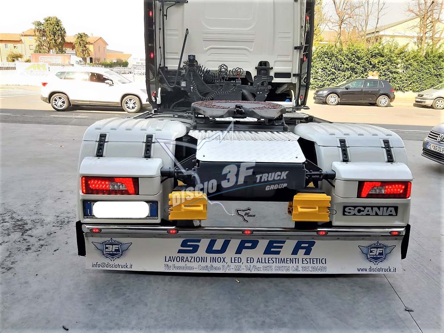 Palo dritto posteriore paraurti, Scania N/G