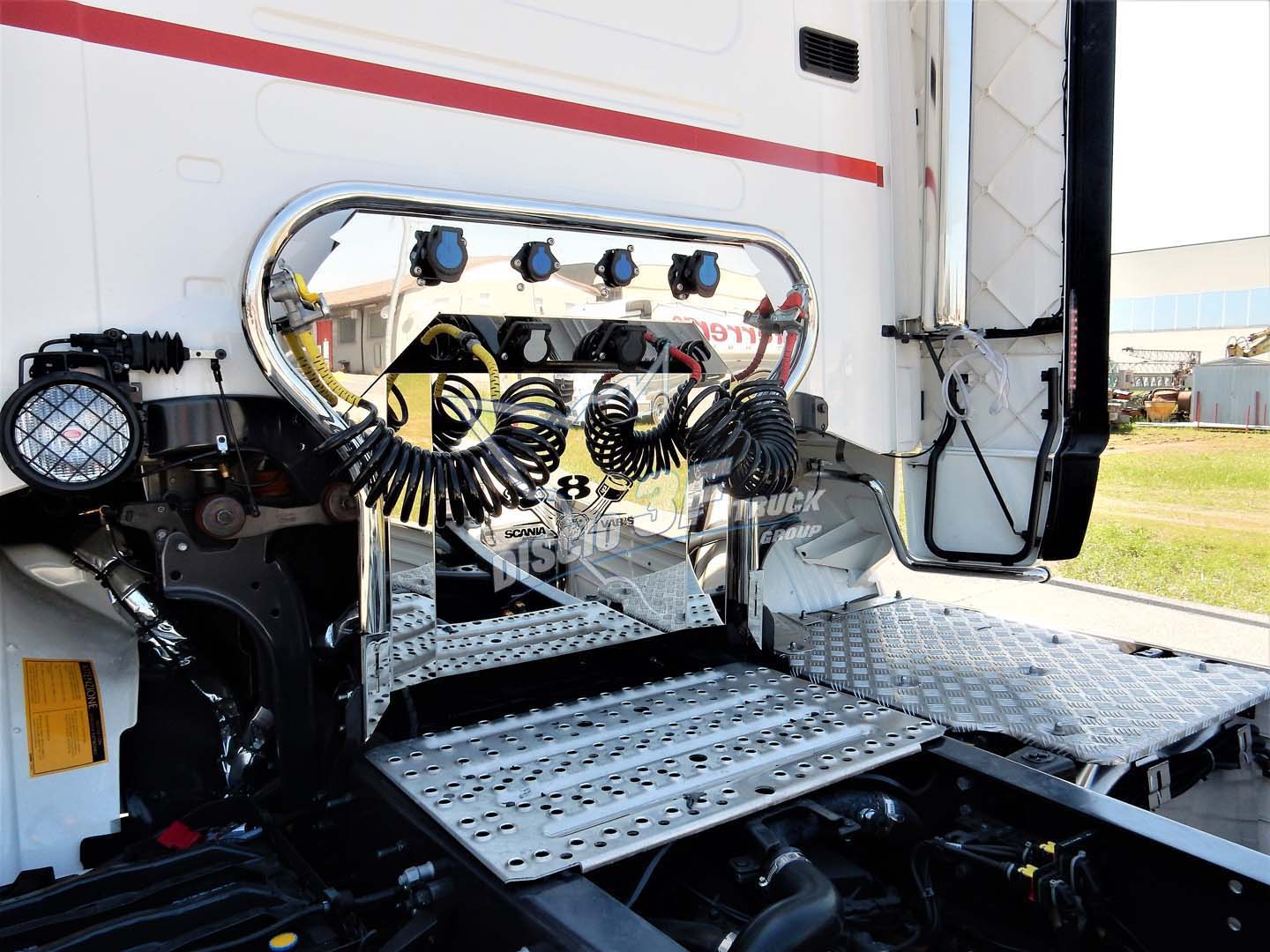 Porta cavi posteriore, Scania N/G