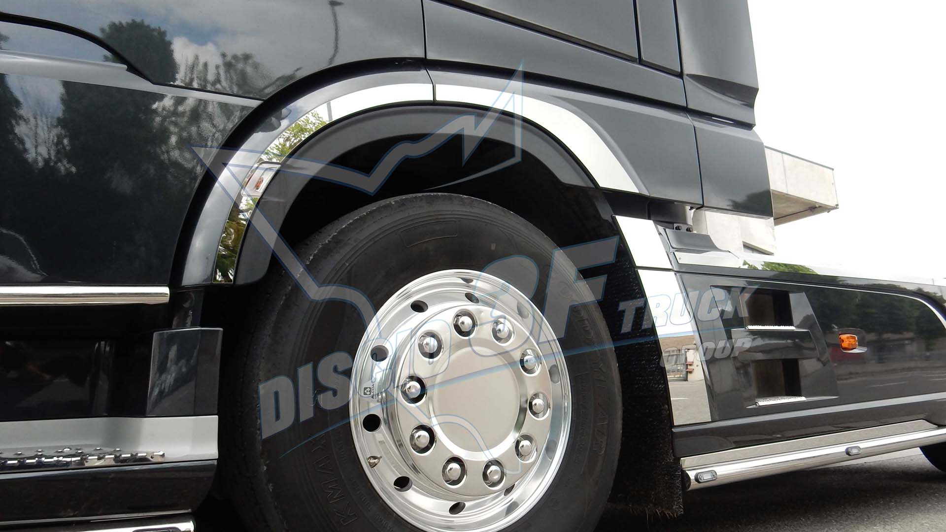 Placche contorno parafango, d-f 106