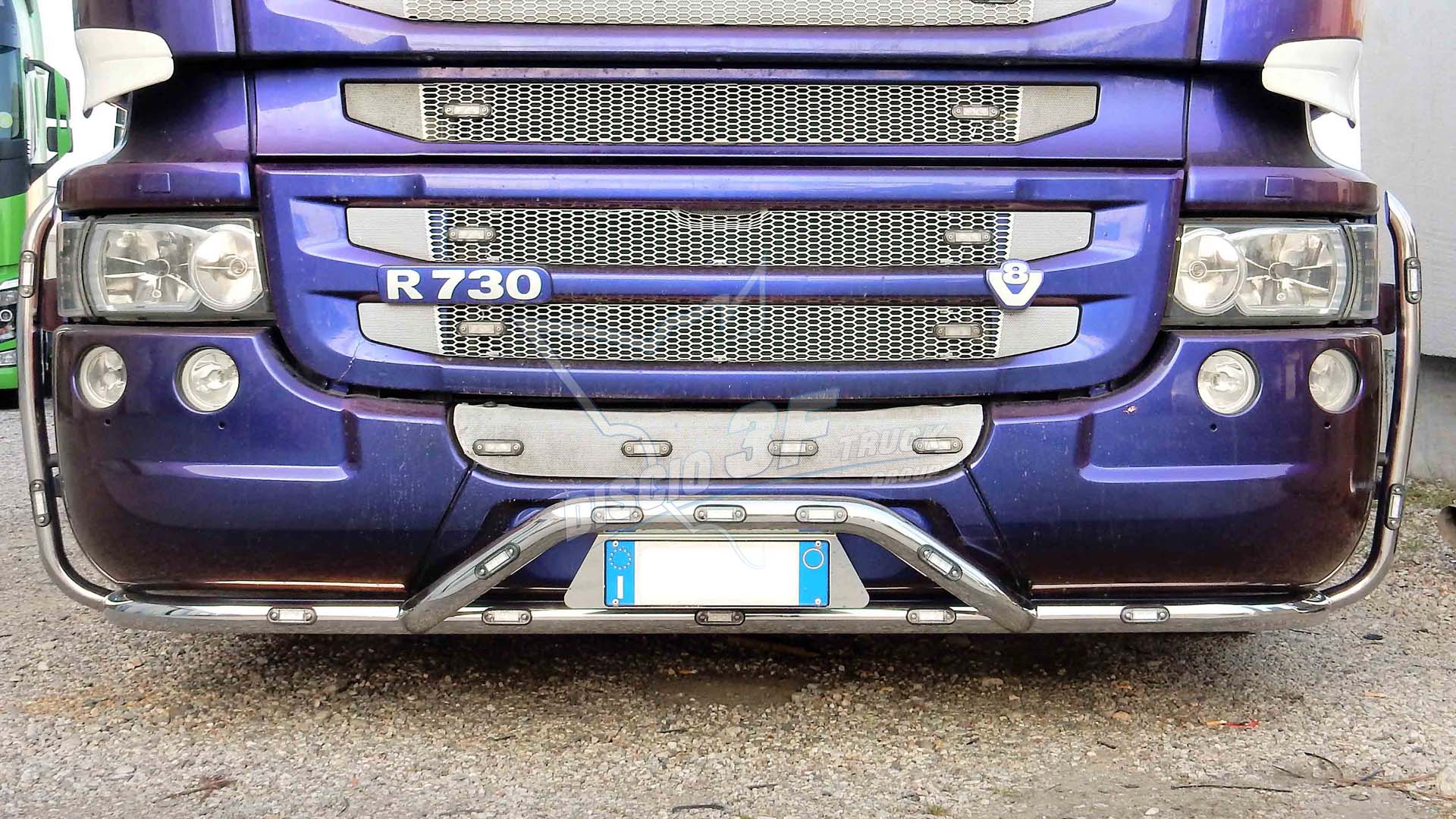 Palo unico con bullbar integrato, Ø60,3
