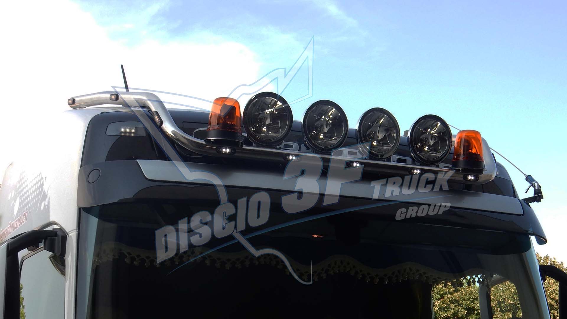 Supporto fari XL, Volvo FH4 Cabina globetrotter
