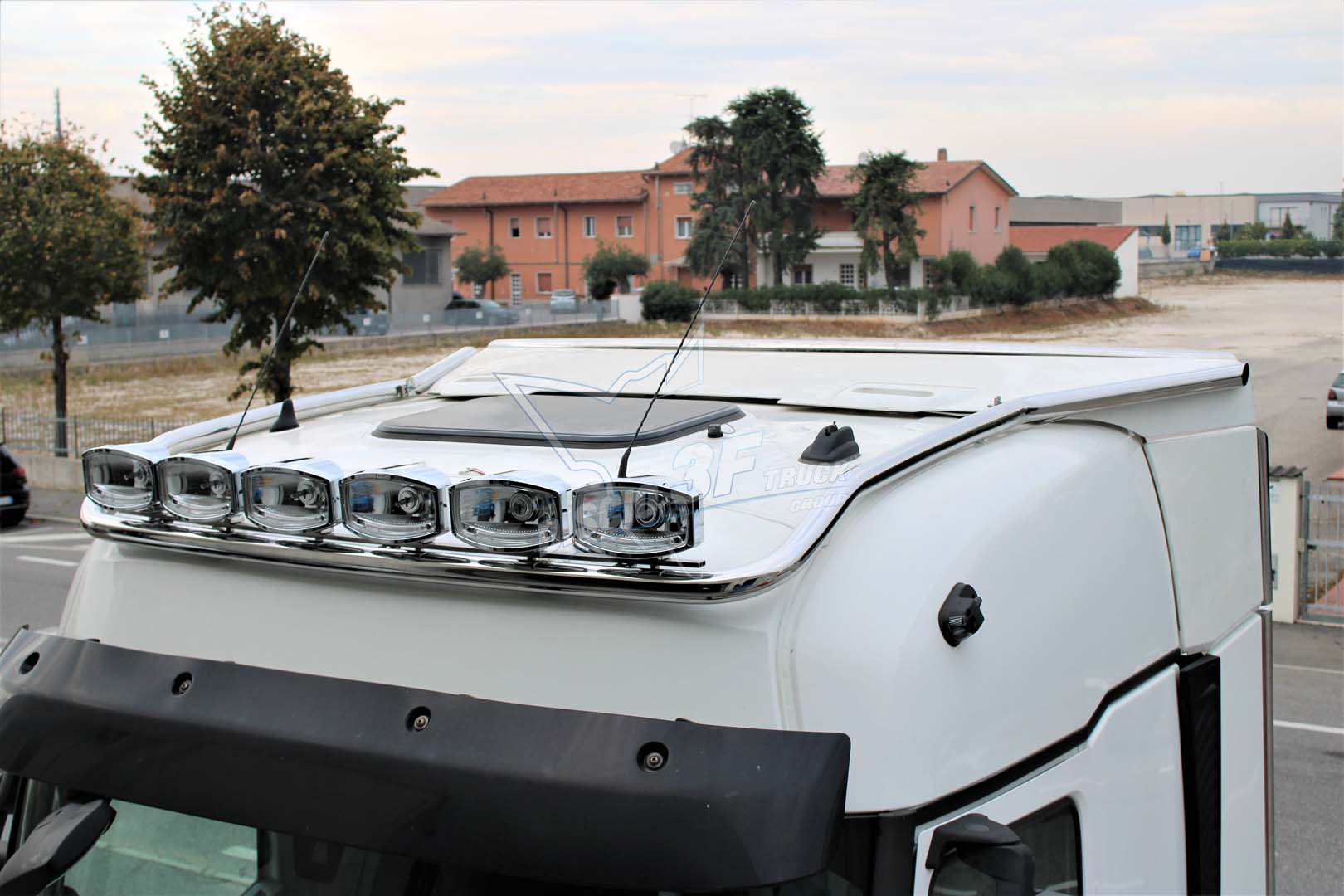 Supporto fari XXL, Renault T.