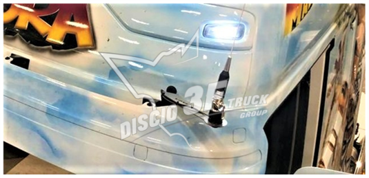Staffa porta antenna C.B., Ford F-Max